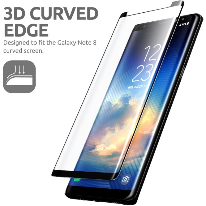 Samsung Note 3D Curved Edge Tempered - Mobile Phone Prices in Sri Lanka - Life
