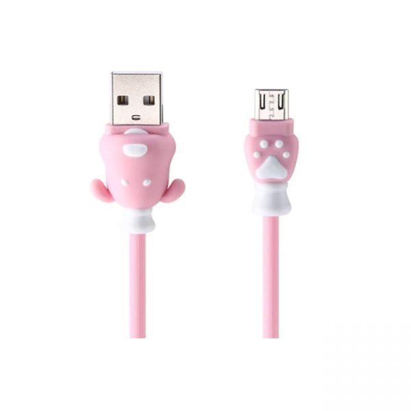 Remax-RC-106-Fortune-Micro-USB-Cable-Pink