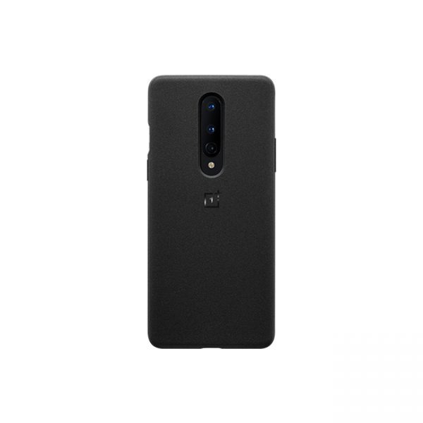 Sandstone-Bumper-Case-for-OnePlus-8-Black