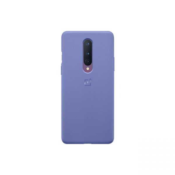 Sandstone-Bumper-Case-for-OnePlus-8-Smoky-Purple