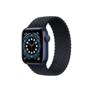 Apple-Watch-Series-6-42MM-Blue-Aluminum-GPS---Braided-Solo-Loop-Charcoal