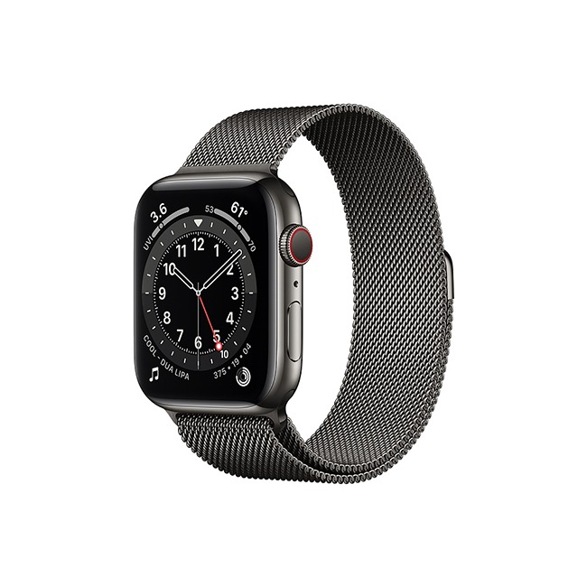 Apple Watch Series 6 42MM Graphite Stainless Steel GPS + Cellular Graphite Stainless Steel Apple Watch