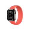 Apple-Watch-Series-6-42MM-Graphite-Stainless-Steel-GPS-+-Cellular---Solo-Loop-Pink-Citrus