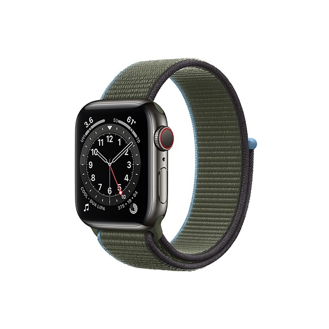 Apple Watch series 6 44mm ステンレス グラファイト - その他