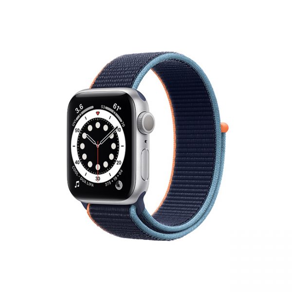 Apple-Watch-Series-6-42MM-Silver-Aluminum-GPS---Sport-Loop-Deep-Navy