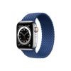 Apple-Watch-Series-6-42MM-Silver-Stainless-Steel-GPS-+-Cellular---Braided-Solo-Loop-Atlantic-Blue