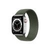 Apple-Watch-Series-6-42MM-Silver-Stainless-Steel-GPS-+-Cellular---Braided-Solo-Loop-Inverness-Green