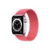 Apple-Watch-Series-6-42MM-Silver-Stainless-Steel-GPS-+-Cellular---Braided-Solo-Loop-Pink-punch