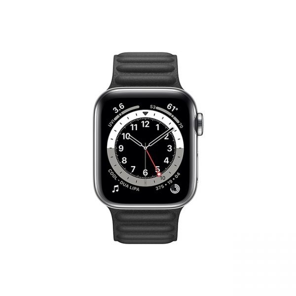 Apple-Watch-Series-6-42MM-Silver-Stainless-Steel-GPS-+-Cellular---Leather-Link