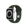 Apple-Watch-Series-6-42MM-Silver-Stainless-Steel-GPS-+-Cellular---Sport-Band-Cyprus-Green