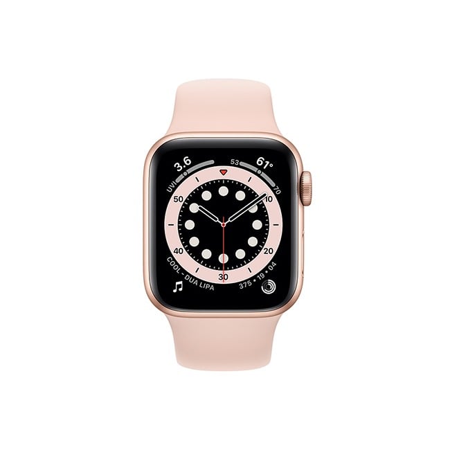 Apple watch gold discount aluminum pink sand