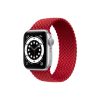Apple-Watch-Series-6-42mm-Silver-Aluminum-GPS---Braided-Solo-Loop-Red