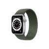 Apple-Watch-Series-6-42mm-Silver-Aluminum-GPS---Braided-Solo-Loop-inverness-green