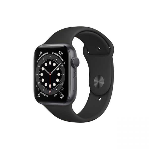 Apple-Watch-Series-6-42mm-Space-Gray-Aluminum-GPS---Black-Sport-Band