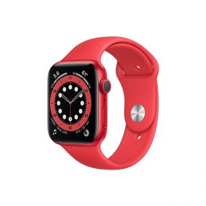Apple-Watch-Series-6-44MM-RED-Aluminum-GPS---Red-Sport-Band