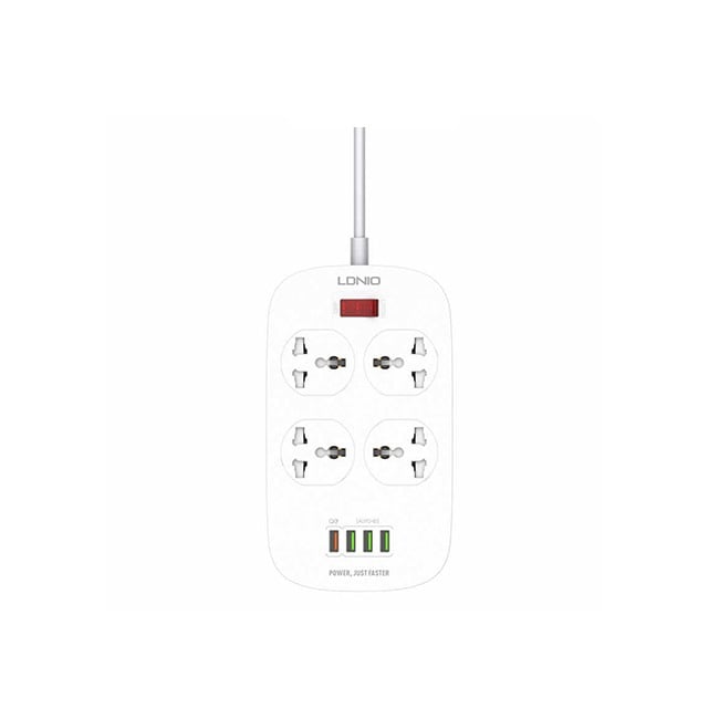 LDNIO SC4407 Defender Series 4 USB Extension Power Cord