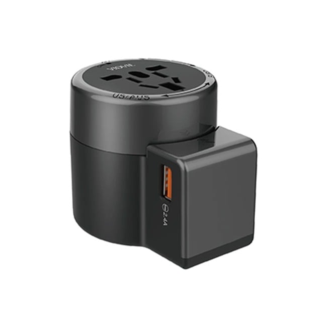 Vidvie TA4401 World Travel Charging Adapter