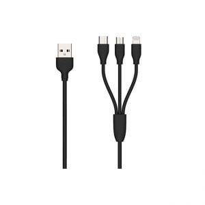 WK-Design-WDC-061-3-in-1-USB-Cable-Black