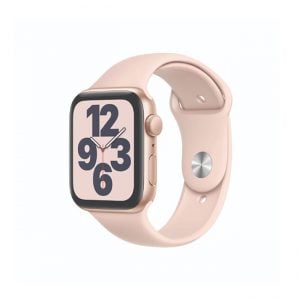 Apple-Watch-SE-44MM-Gold-Aluminum-GPS---Pink-Sand-Sport-Band