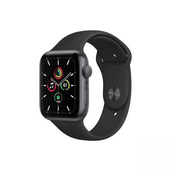 Apple-Watch-SE-44MM-Space-Gray-Aluminum-GPS---Black-Sport-Band