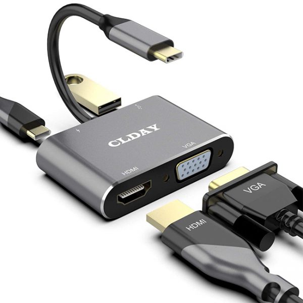 CLDAY-Type-C-to-4K-HDMI-VGA-+-USB-3.0-Hub-Adapter-1