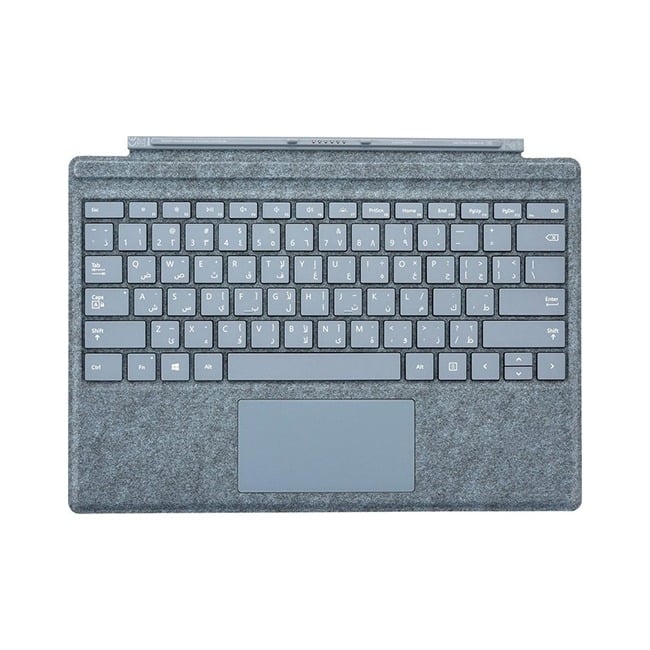 Microsoft Surface Pro Signature Type Ice Blue Keyboard Cover