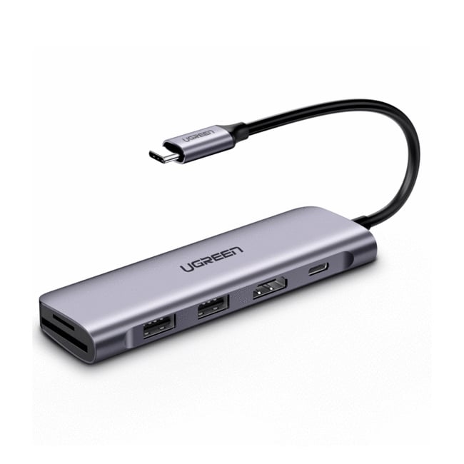 UGREEN 70411 6-in-1 USB C PD Multifunctional Adapter with 4K HDMI