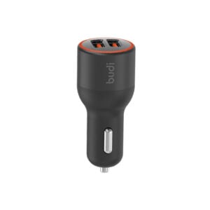 Budi 36W QC 3.0 Dual Port Car Charger