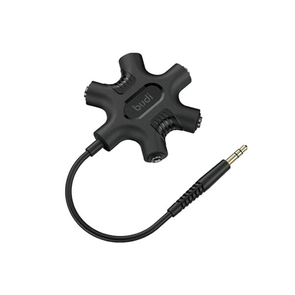 Budi 5-in-1 Rockstar AUX Hub with AUX Cable