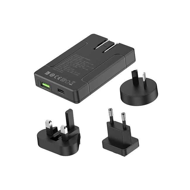 Budi AC337B 65W PD GaN2 Pro Global Travel Charger