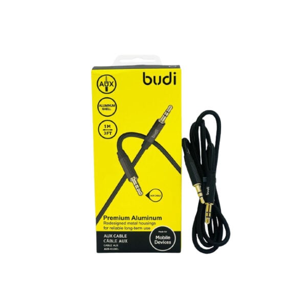 Budi Premium Aluminum Aux Cable - Image 2