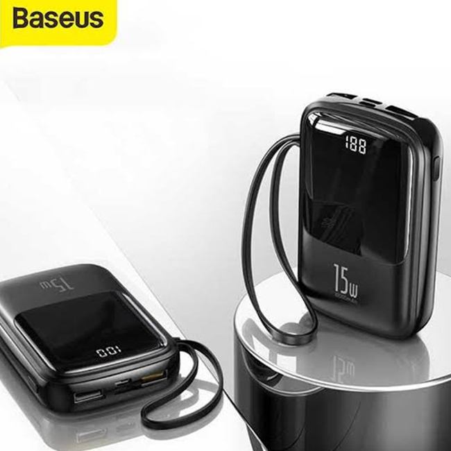 Baseus Qpow 15W Digital Display 10000mAh Power Bank - Mobile Phone Prices  in Sri Lanka - Life Mobile