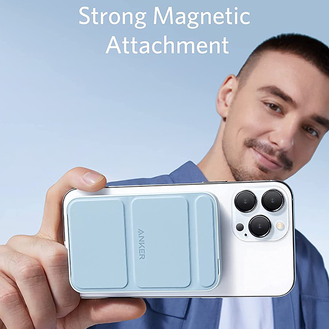 Anker 622 Magnetic Battery (MagGo) Magnetic Wireless – Blue