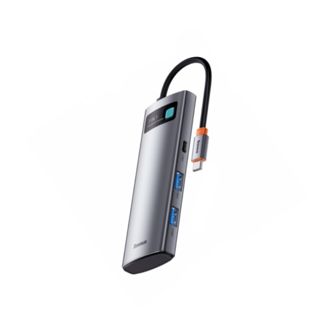 Baseus Metal Gleam Series 7-in-1 Multifunctional Type-C Hub Adapter