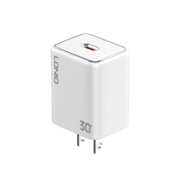 LDNIO A1508C 30W PD USB Type-C Wall Charger - US with Type-C to Type-C Cable