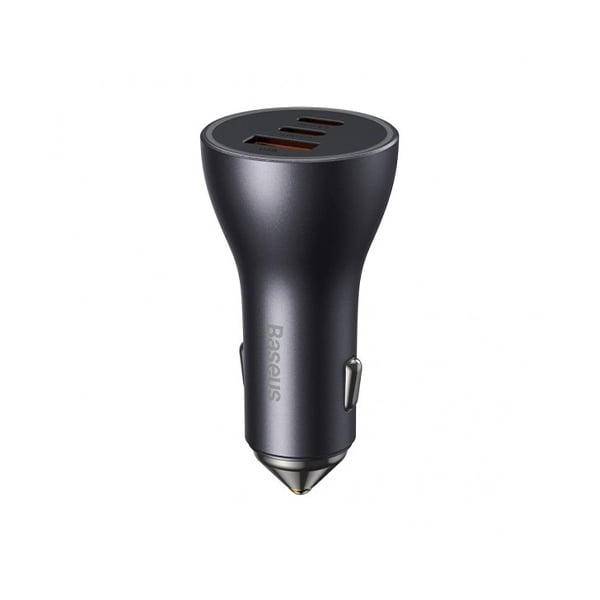 Baseus Golden Contactor Pro 65W USB + Type-C + Type-C Triple Fast Charger Car Charger
