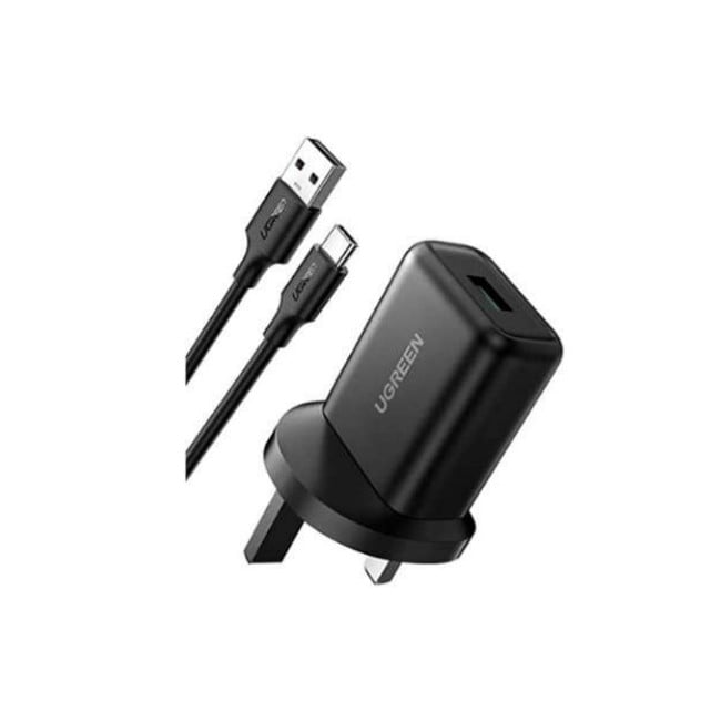 UGREEN QC 18W Fast Charger with Type-C Cable