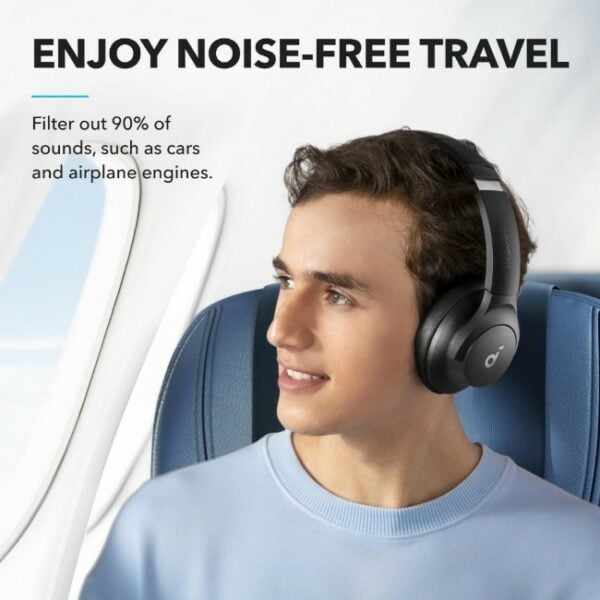 Anker SoundCore Life Q20i Active Noise Cancelling Headphones - Image 3