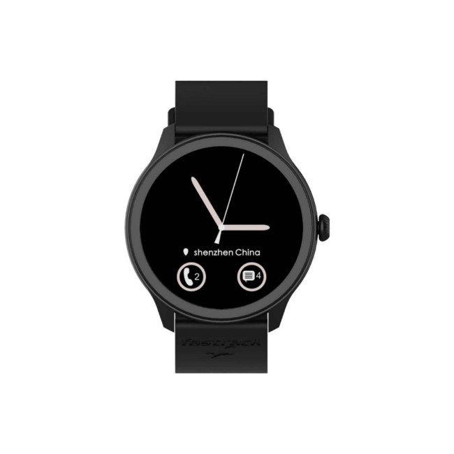 Fastrack Reflex Invoke Smartwatch Black: BT Calling, Advanced