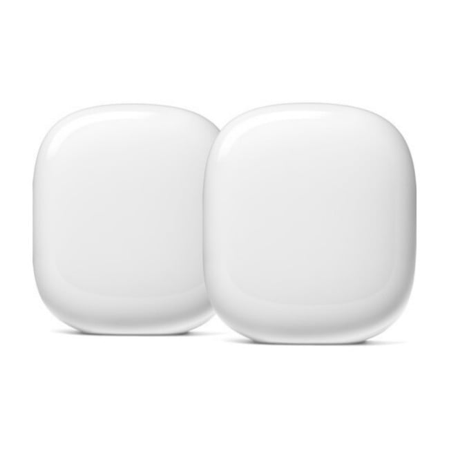 Google Nest Wifi Pro AXE5400 Wireless Tri-Band Gigabit Mesh System (2-Pack)
