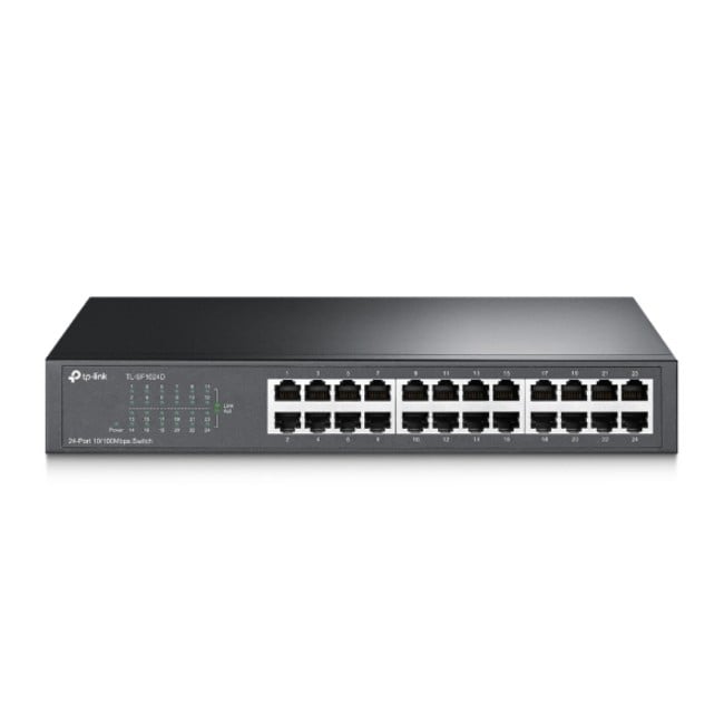 TP-Link TL-SF1024D | 24-port 10/100Mbps Desktop/Rackmount Switch