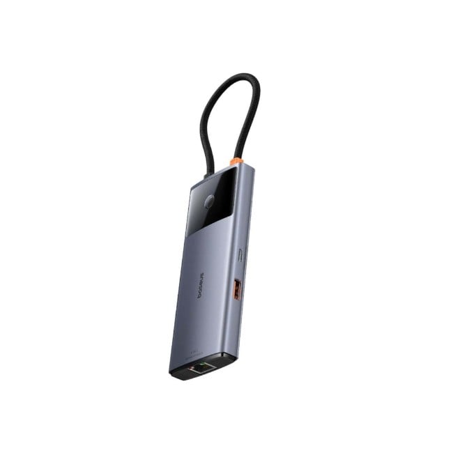 Baseus Metal Gleam Series 2 6-in-1 1*HDMI4K@60Hz+1*USB-C(10Gbps)+2*USB-A(10Gbps)+1*RJ45+1*USB-C(PD) USB-C Hub Adapter