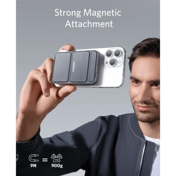 Anker A1614H13 622 Portable Magnetic 5000mAh Power Bank with Stand - Image 2