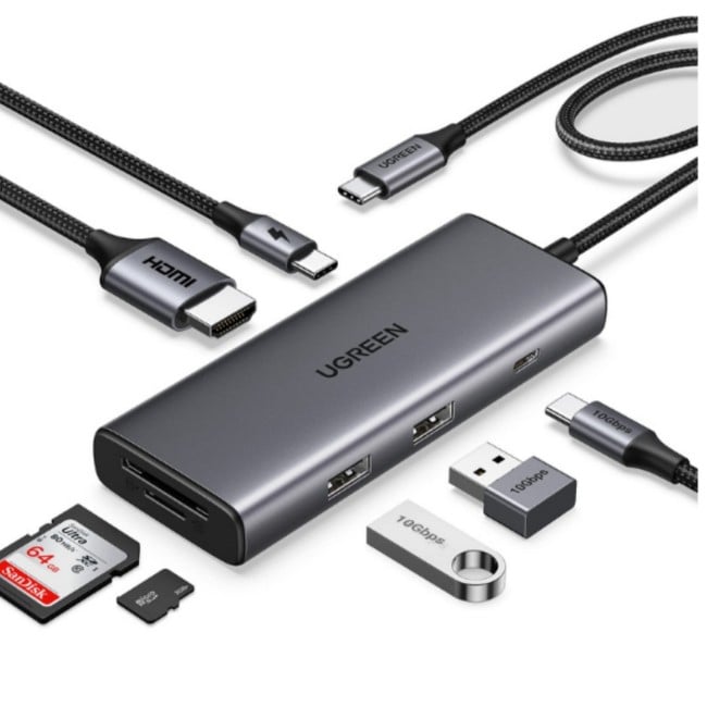 Ugreen 15531 7-in-1 USB-C Multifunction Adapter