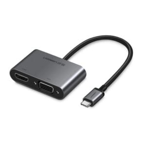 UGREEN 50505 4-in-1 USB-C – HDMI / VGA / USB-A 3.0 / USB-C PD Adapter