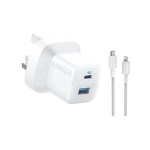 Anker B2331K21 323 33W Charger With 310 Type-C to Lightning Cable Bundle