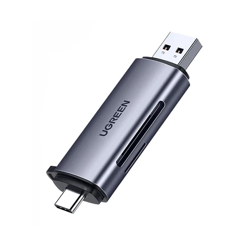 UGREEN CM185 50706 2-in-1 USB-C &amp;amp; USB 3.0 SD/TF Card Reader