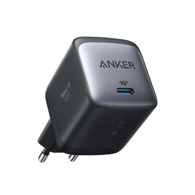 Anker A2663L11 Nano II 65W GaN II PPS 2 Pin Fast Charger Adapter
