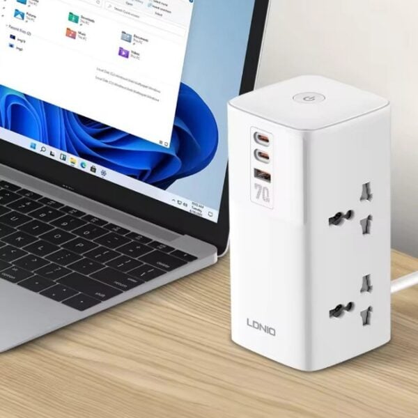 LDNIO SC4383 70W Tower Extension Power Socket - Image 5