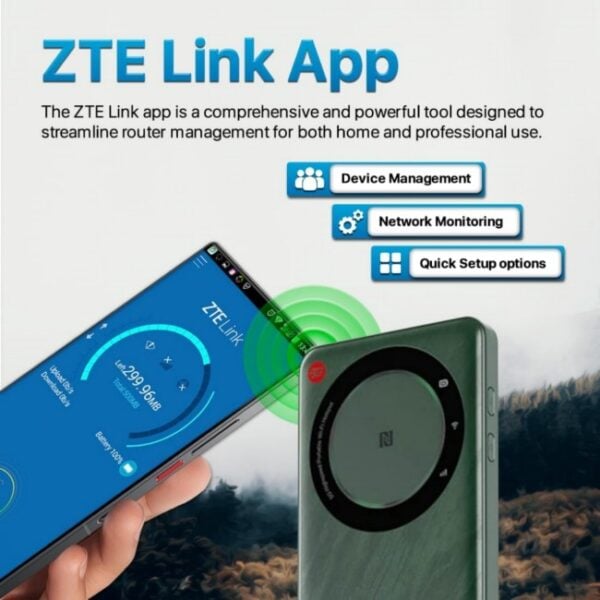 ZTE U30 AIR 5G Wi-Fi Pocket Router - Image 5